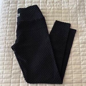 Booty by Brabants Black croco Leggings